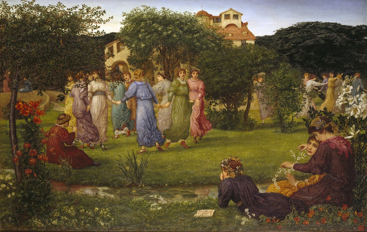 Dans Eden Kızlar, 1882 dolayları by Thomas Matthews Rooke