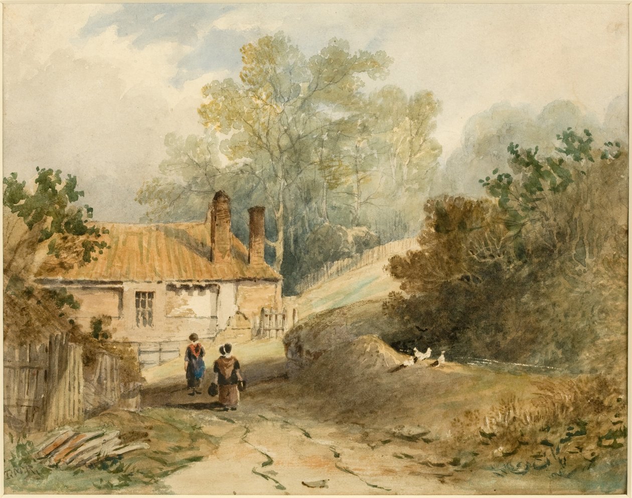 ಪಾಂಡೊನ್ ಡೆನೆ (ಕಾಗದದ ಮೇಲೆ ಜಲವರ್ಣ) ಟರ್ಕಿ by Thomas Miles Richardson