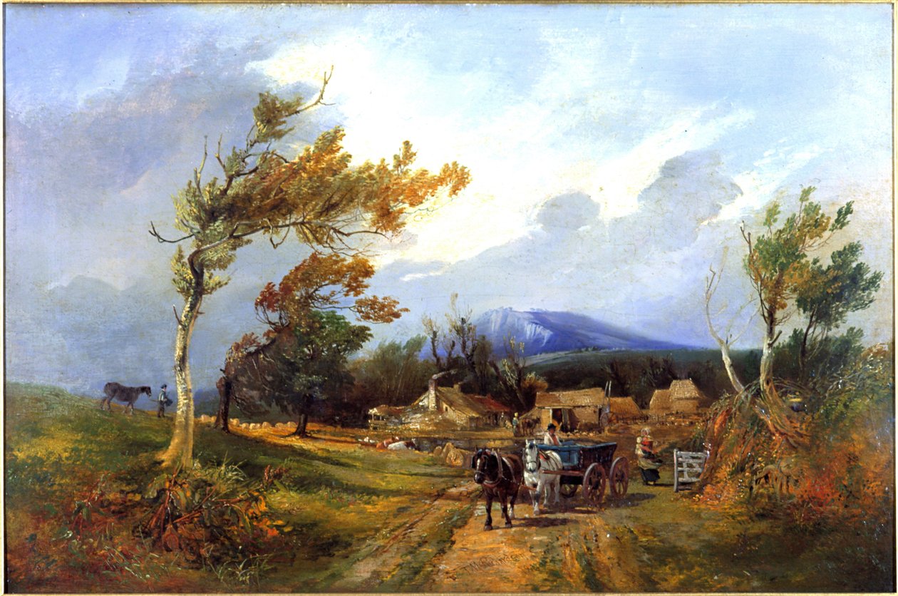 ಟೀಸ್ಡೇಲ್ (ಫಲಕದ ಮೇಲೆ ಎಣ್ಣೆ (ಮರ))ಟರ್ಕ್ by Thomas Miles Richardson