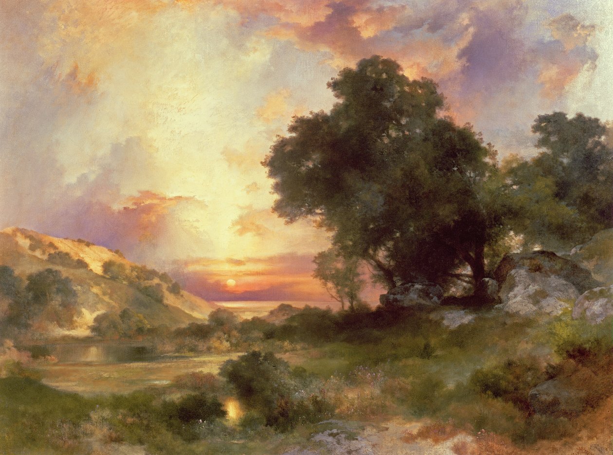 Manzara, 1920 by Thomas Moran