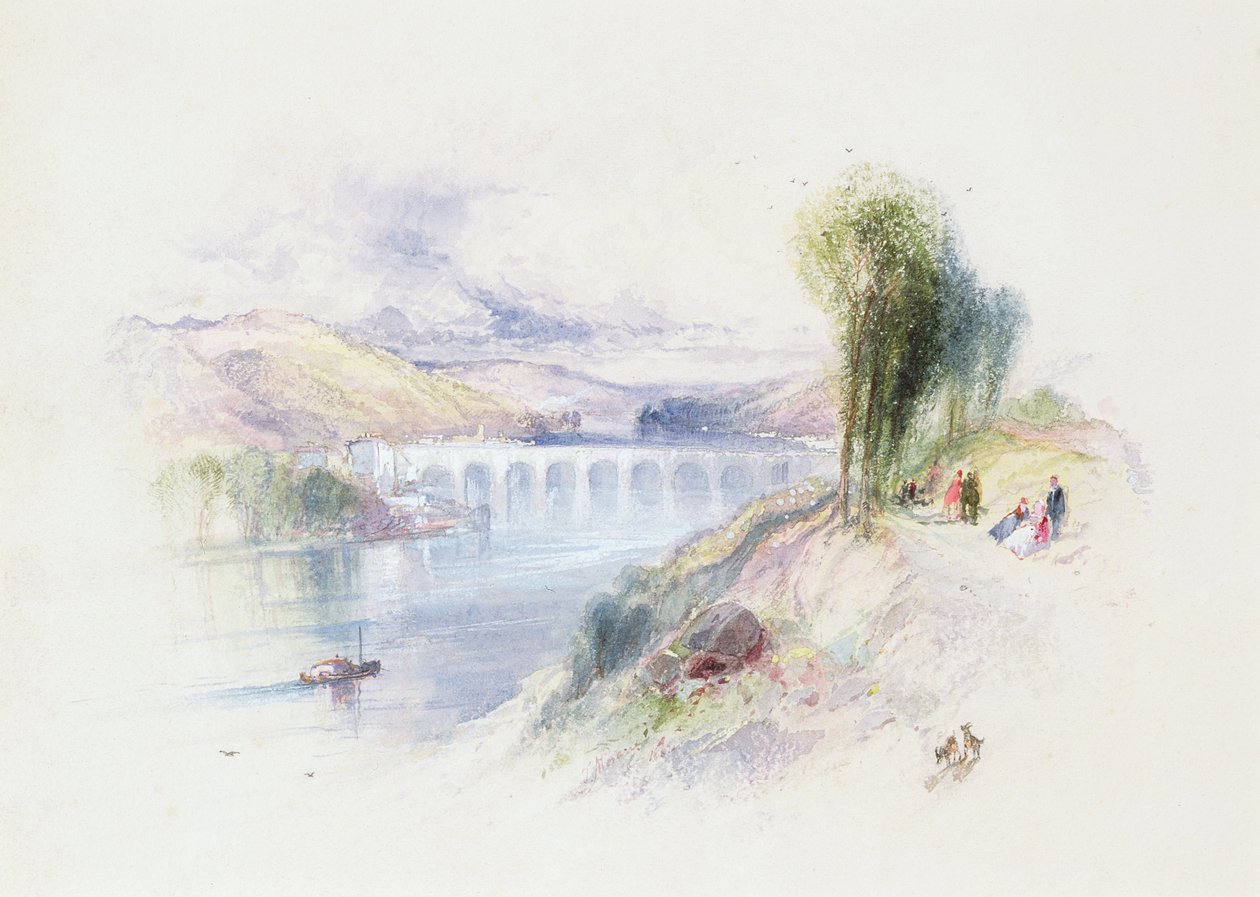 Schuylkill Nehri by Thomas Moran