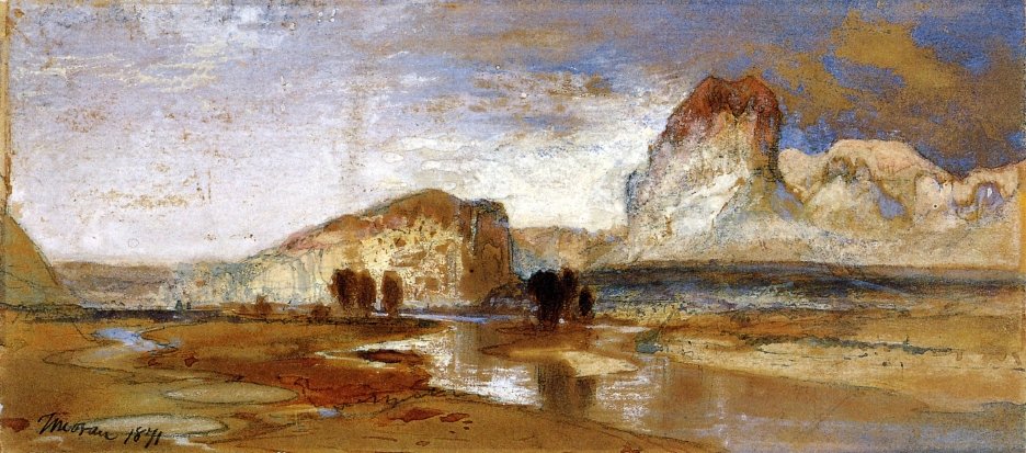 Bilinmeyen resim by Thomas Moran