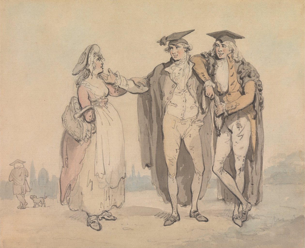 İlk Başın Paraları by Thomas Rowlandson