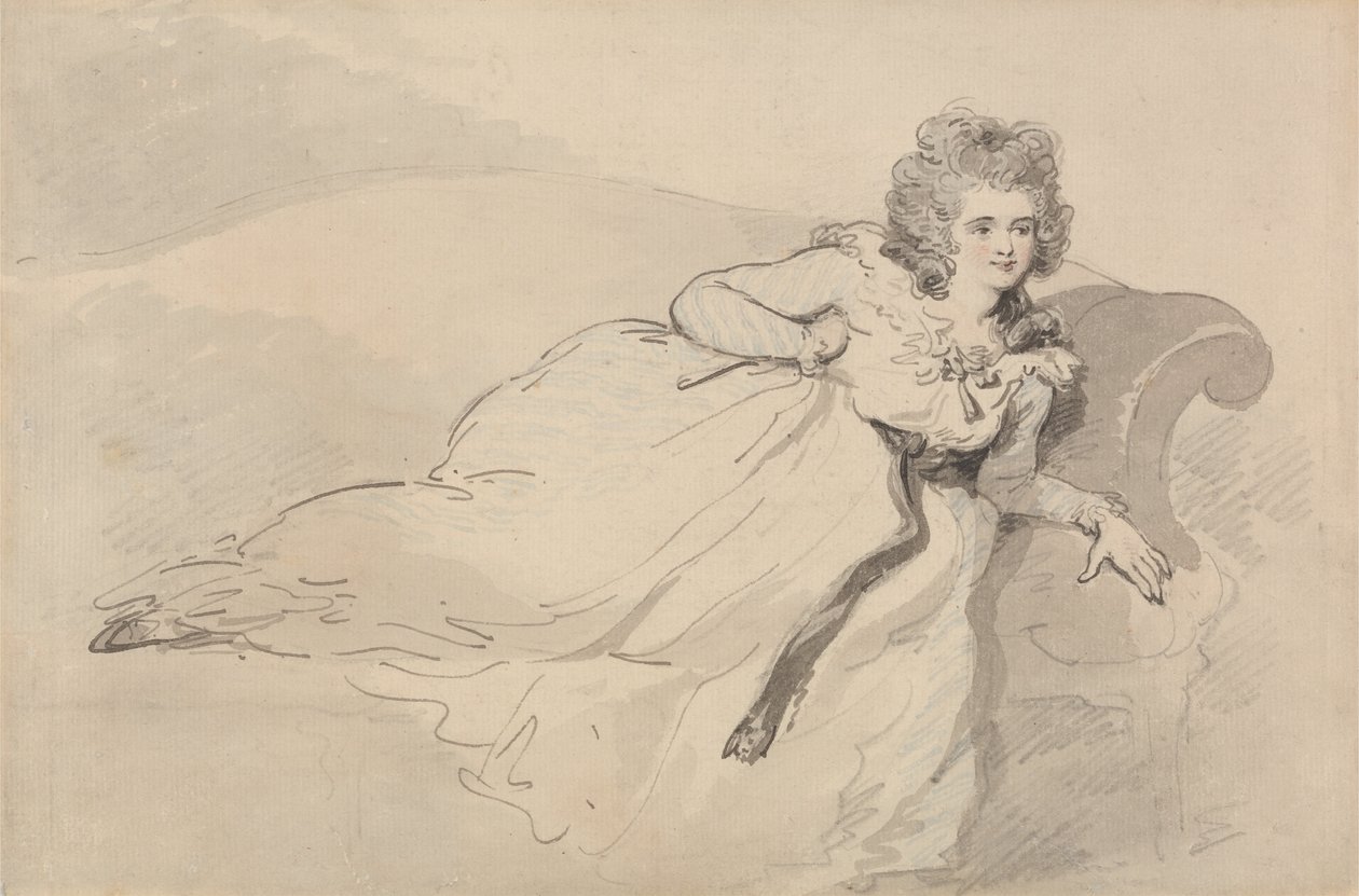 Bayan Abington by Thomas Rowlandson
