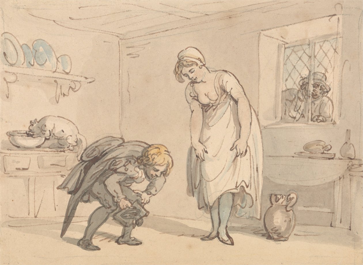 Yeni ayakkabılar by Thomas Rowlandson