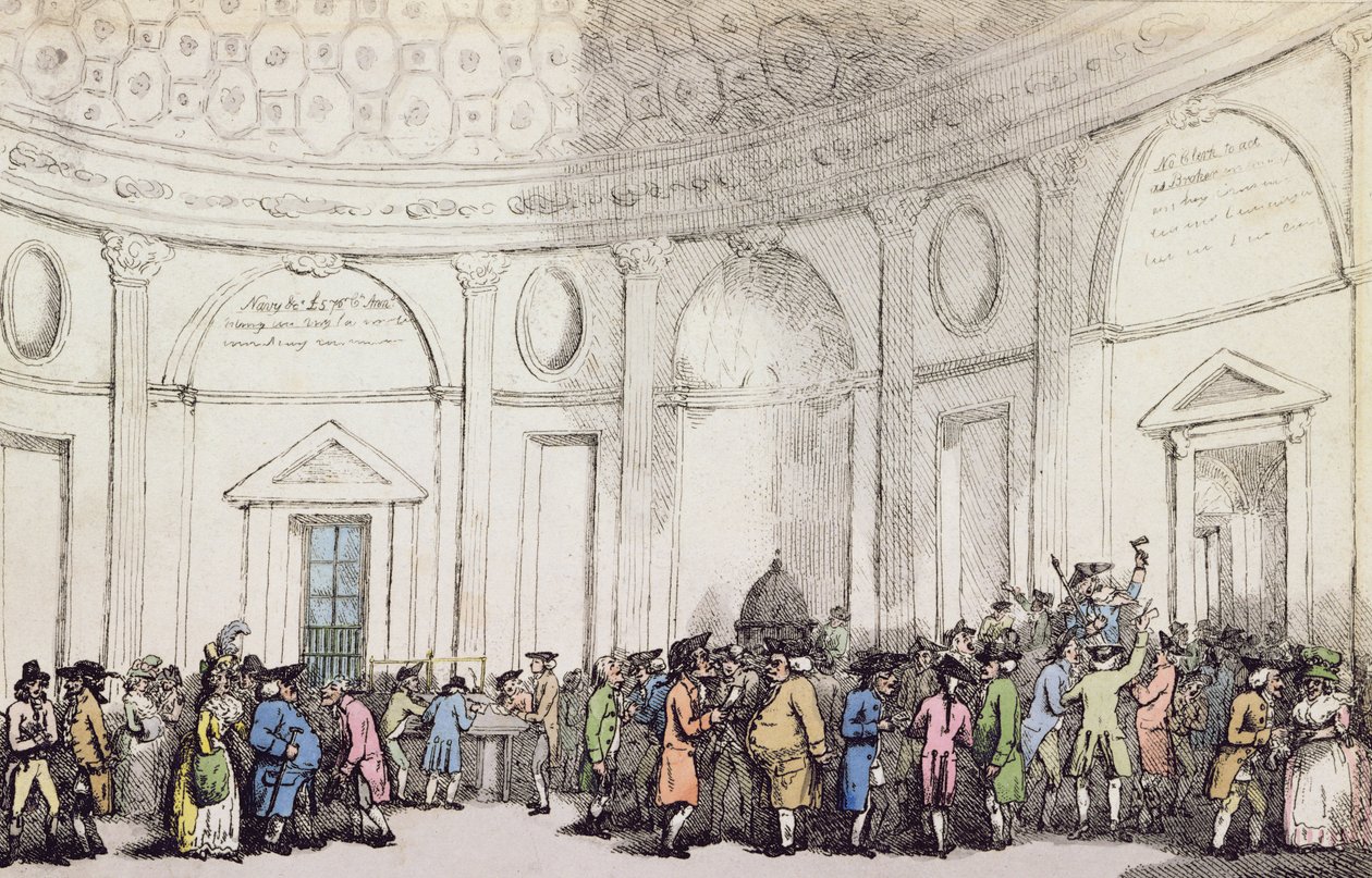 Banka, 1792 by Thomas Rowlandson