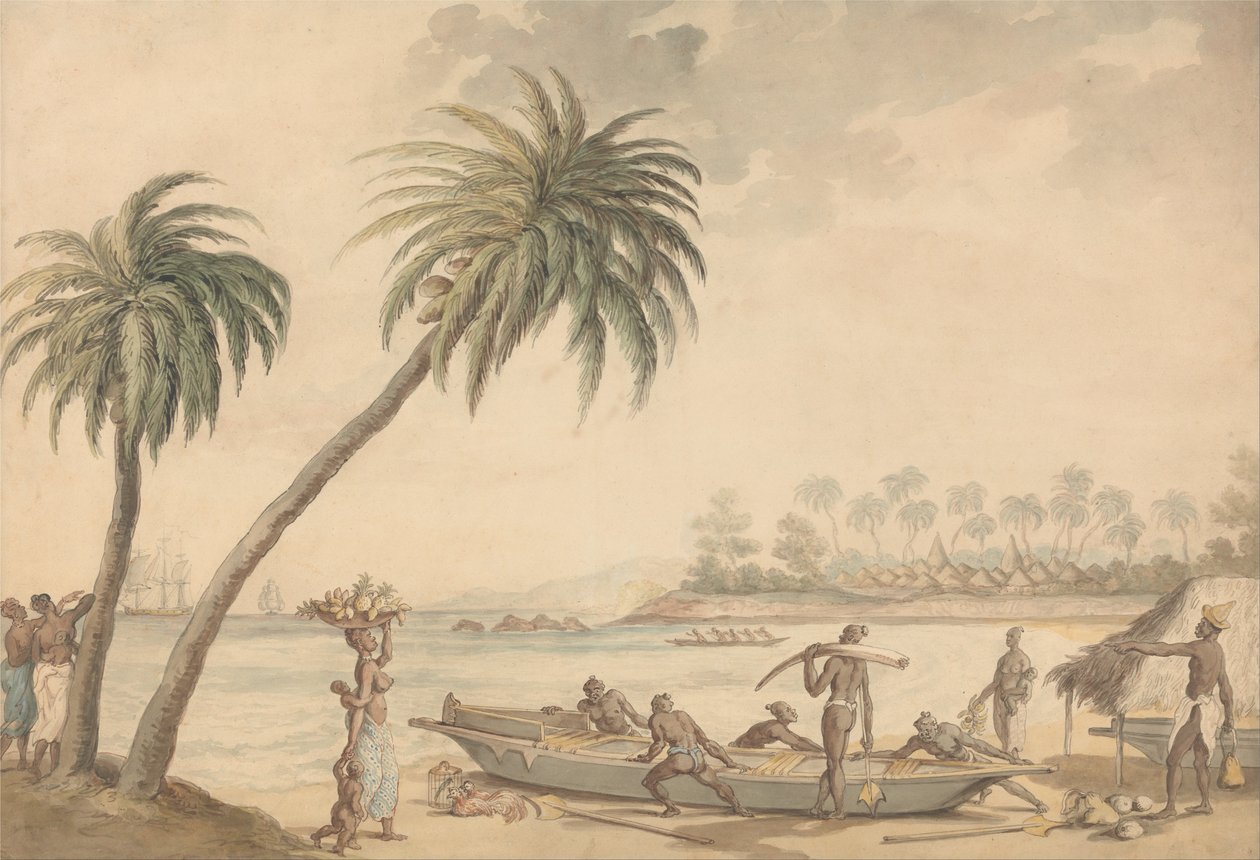 Fildişi Sahili, Batı Afrika by Thomas Rowlandson