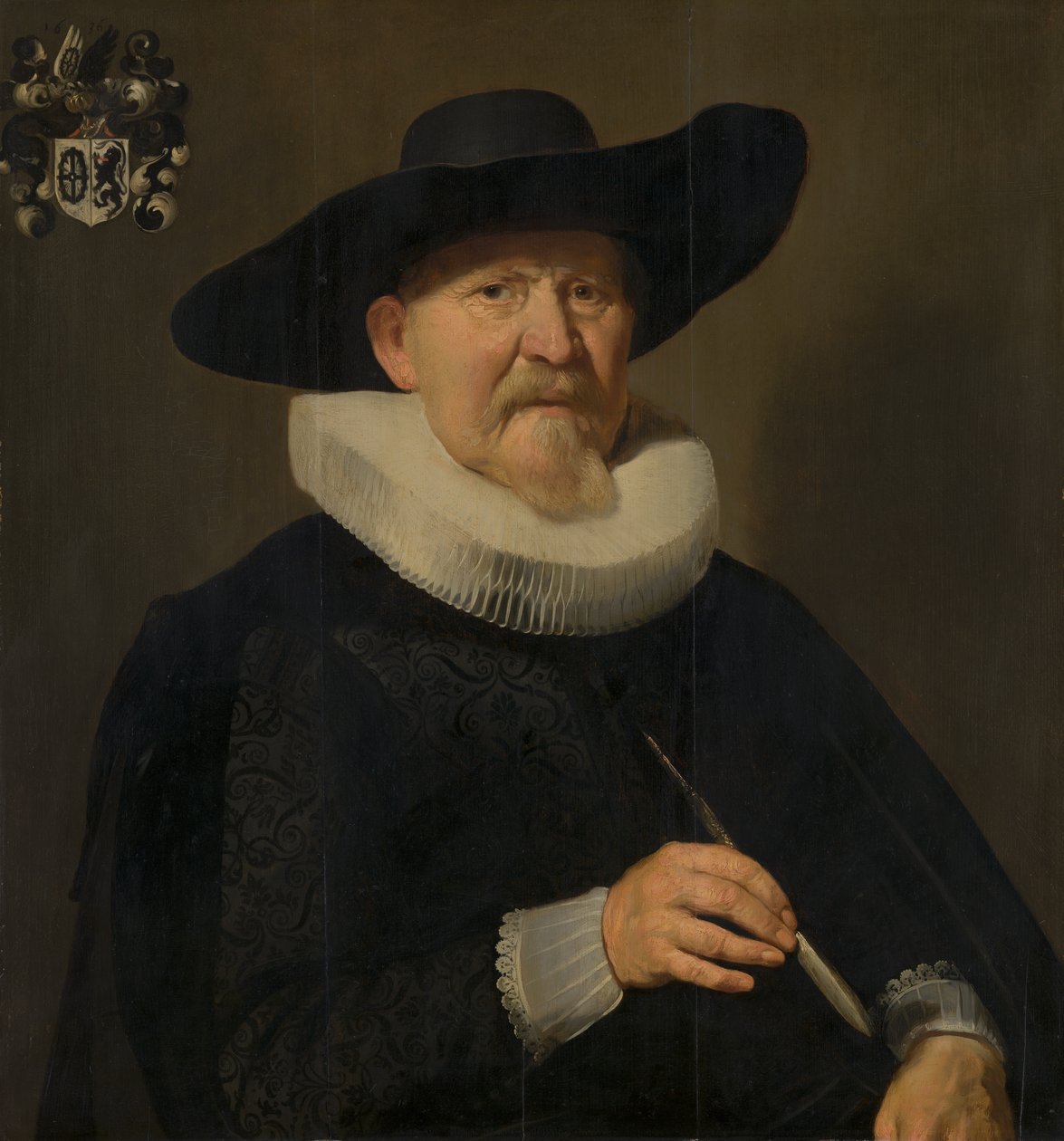 Bir adamın portresi, muhtemelen Hans van Hogendorp by Thomas de Keyser