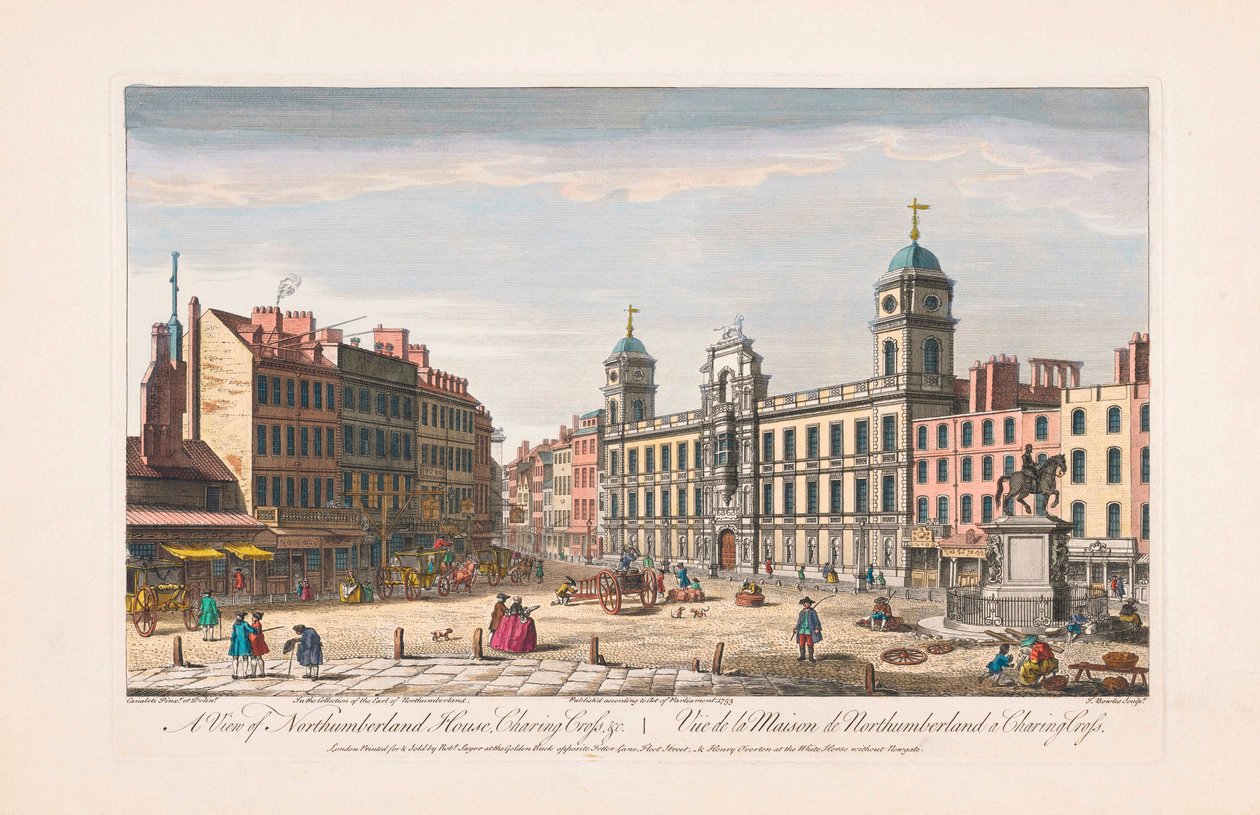 Northumberland Evi, Charing Cross by Thomas (after) Bowles