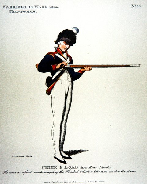 Farrington Ward, içeride, Gönüllü by Thomas (after) Rowlandson