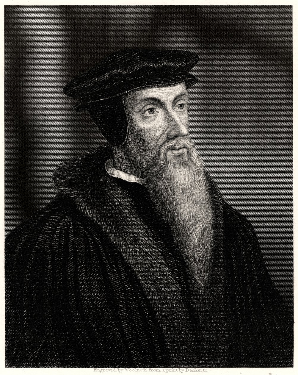 Kalvin, 19. yüzyıl by Thomas A. Woolnoth