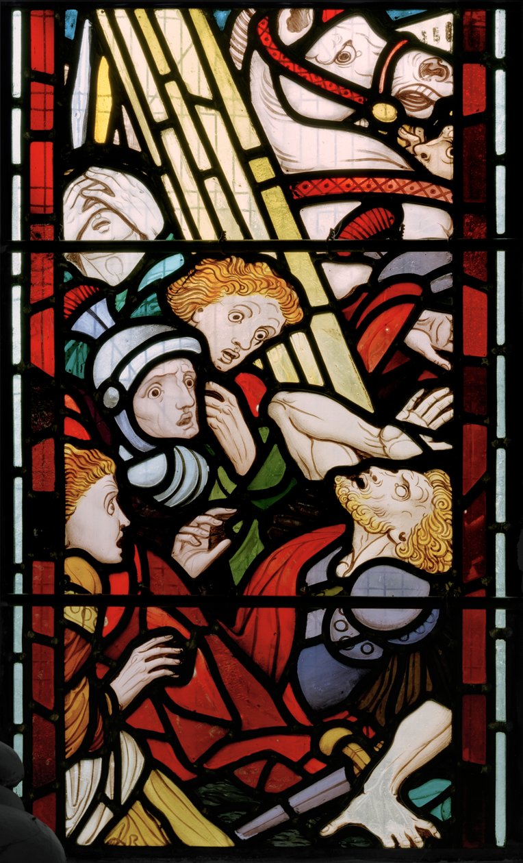 Ye Lanetlenmiş, 1866 dolayları (vitray) by Thomas Boddington