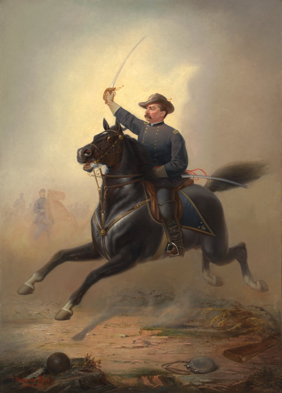 Philip Henry Sheridan, 1871. by Thomas Buchanan Read