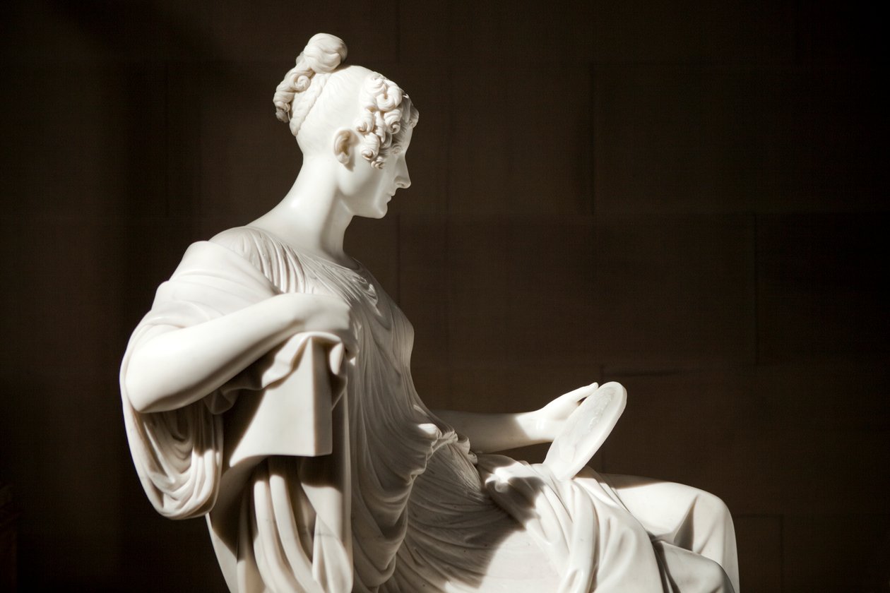 Prenses Pauline Borghese Heykeli (mermer) by Thomas Campbell