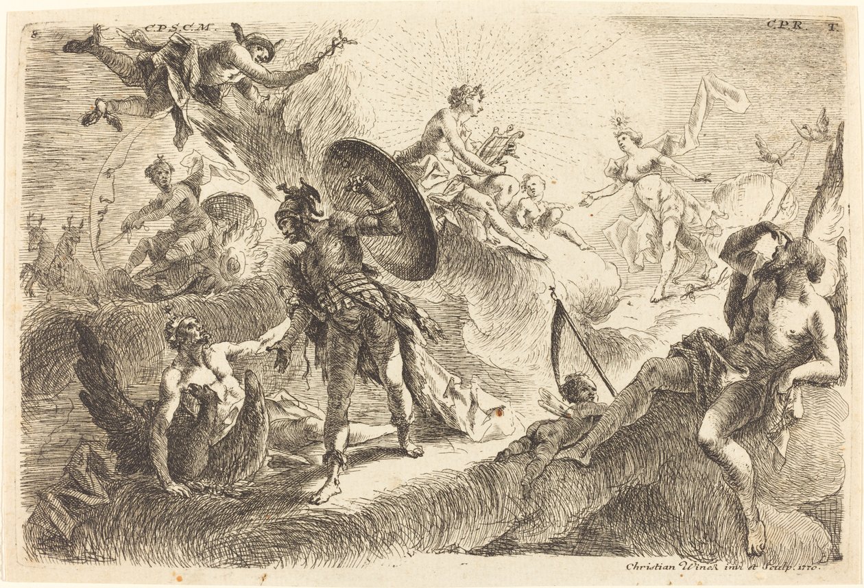 Yedi Gezegen by Thomas Christian Winck