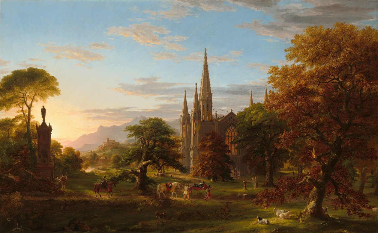 Geri dönüş by Thomas Cole