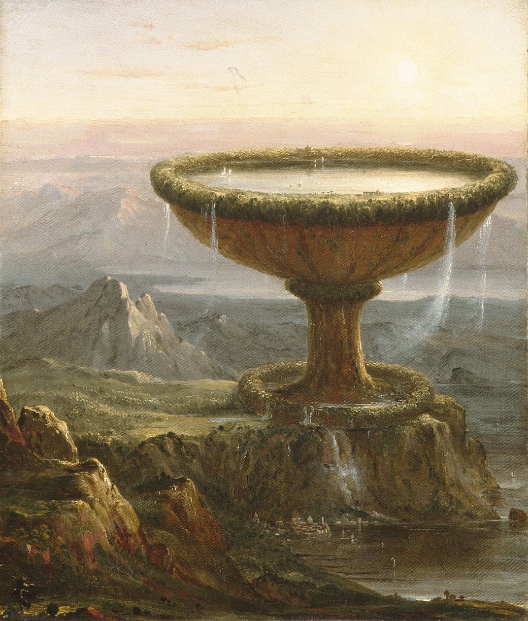 Titan Kadehi, 1833 by Thomas Cole