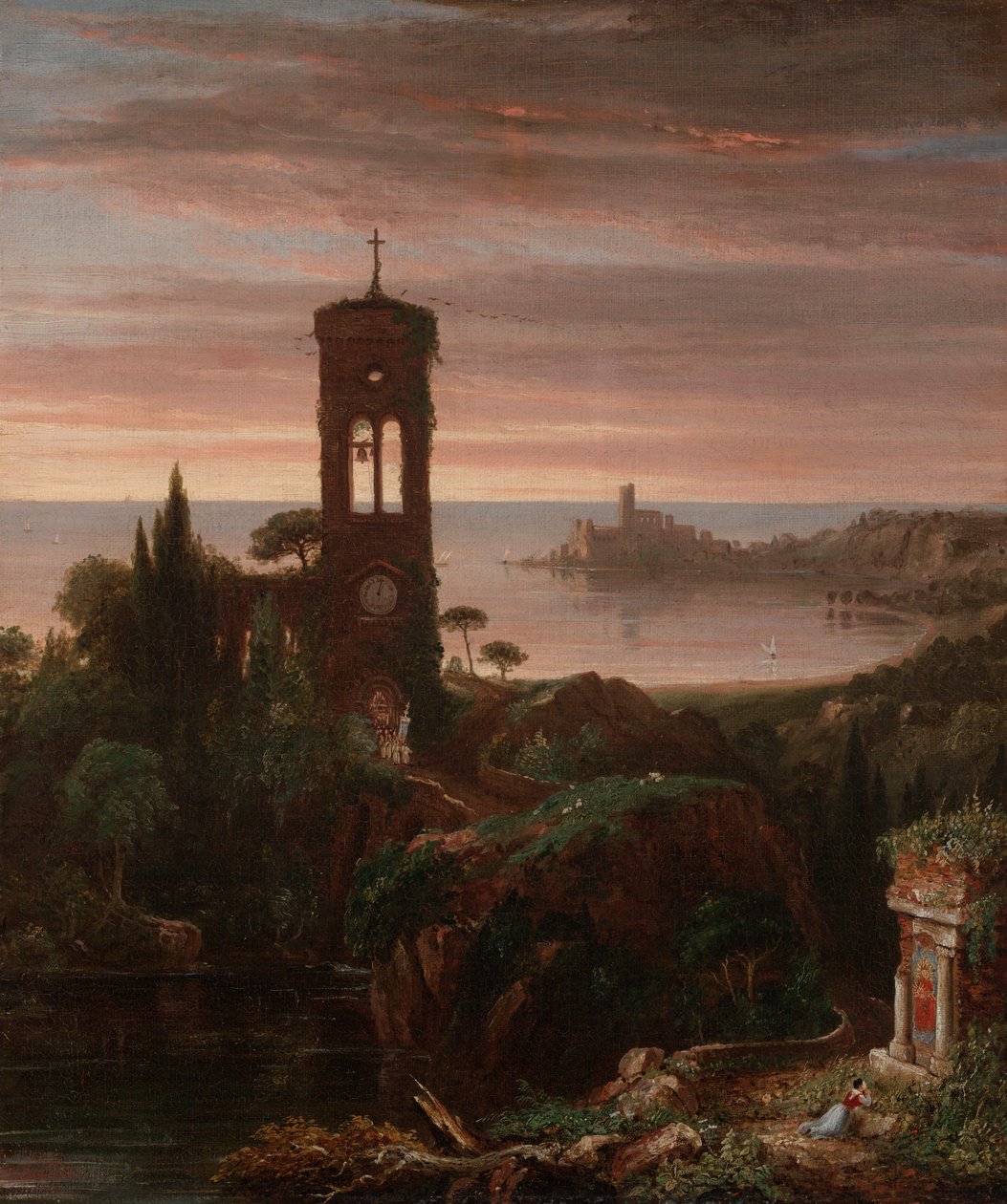 Vesper ilahisi by Thomas Cole