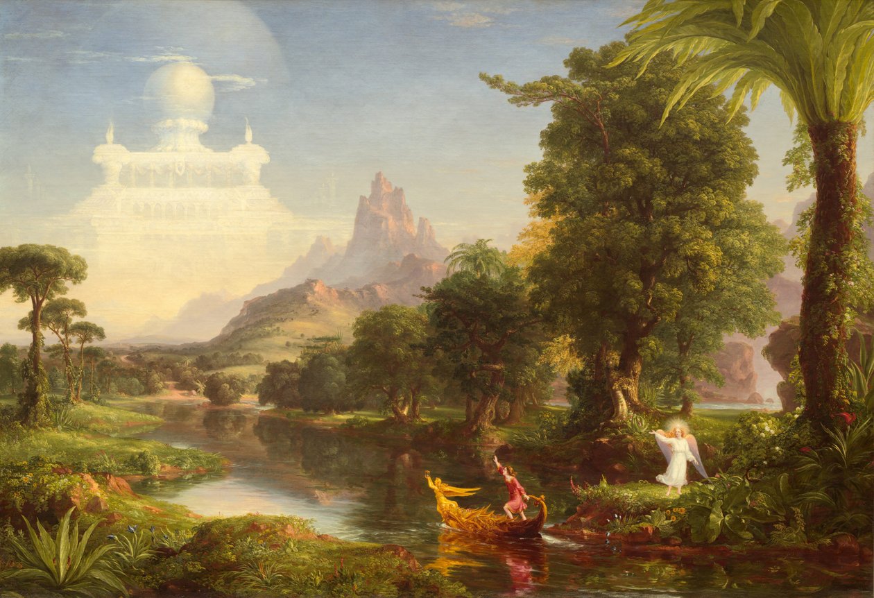 Yaşam Yolculuğu: Gençlik by Thomas Cole