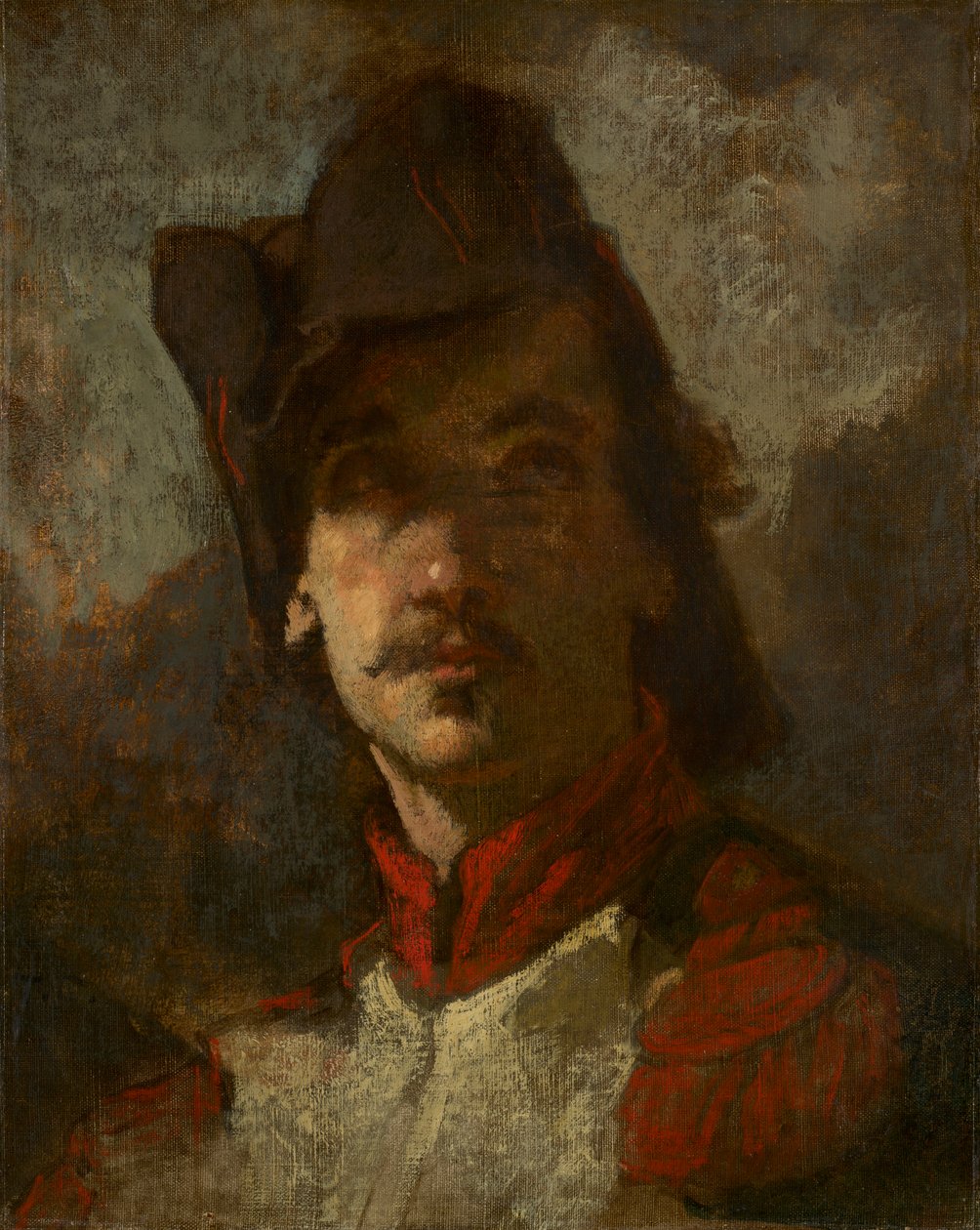 1792, 1848 Gönüllüsü. by Thomas Couture