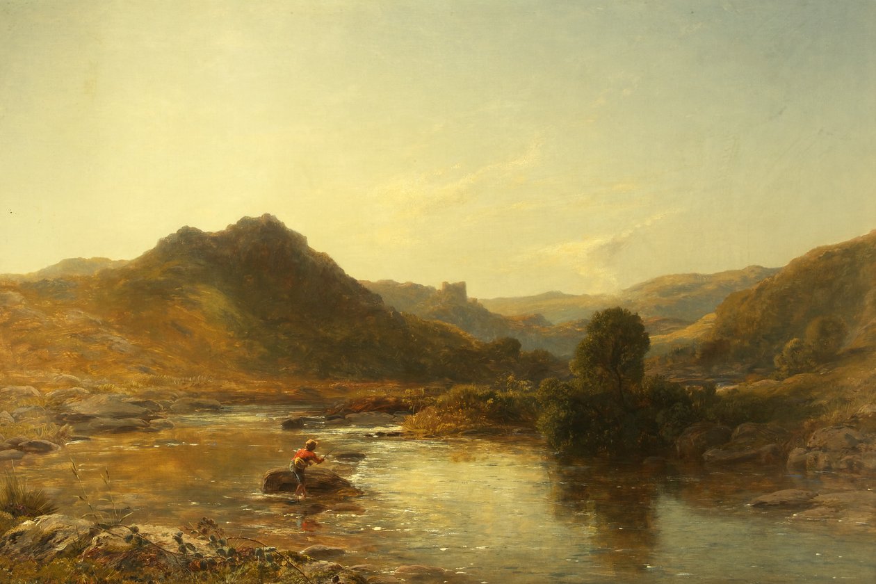 Dolwyddelan (tuval üzerine yağlı boya) by Thomas Danby