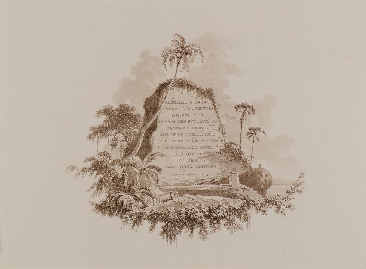 cephe parçası by Thomas Daniell