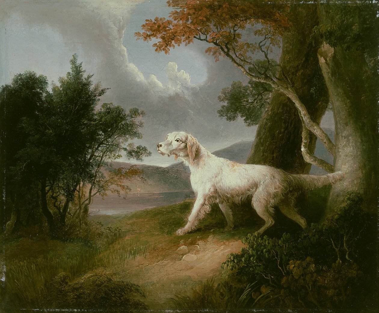 Köpekli Manzara, 1832. by Thomas Doughty