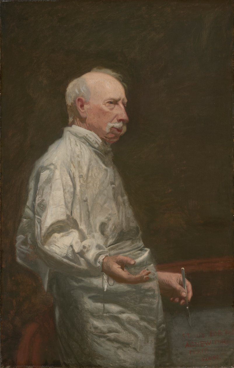 Agnew (Dr. D. Hayes Agnew) (1818) by Thomas Eakins
