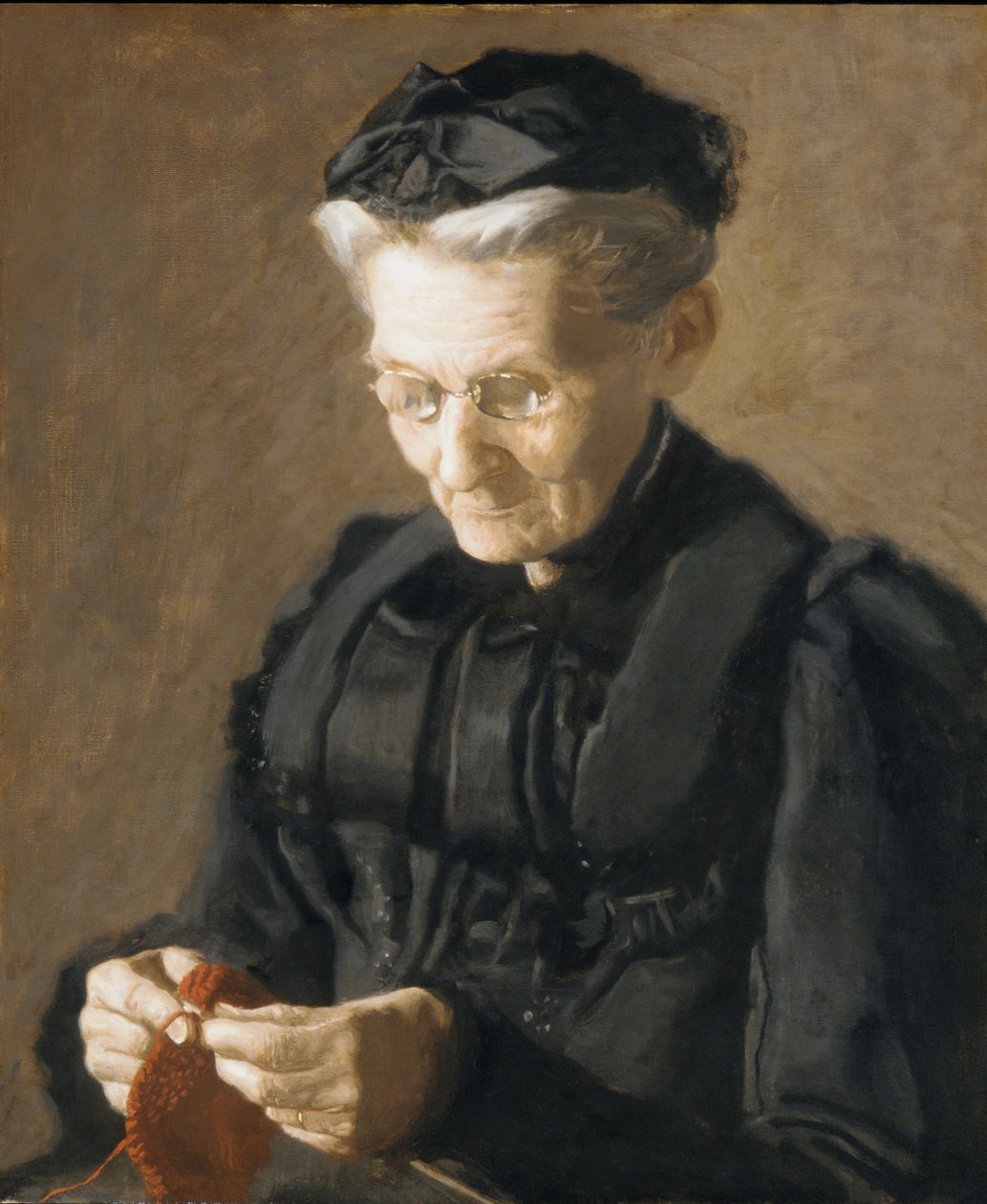 Bayan Mary Arthur, 1900. by Thomas Eakins
