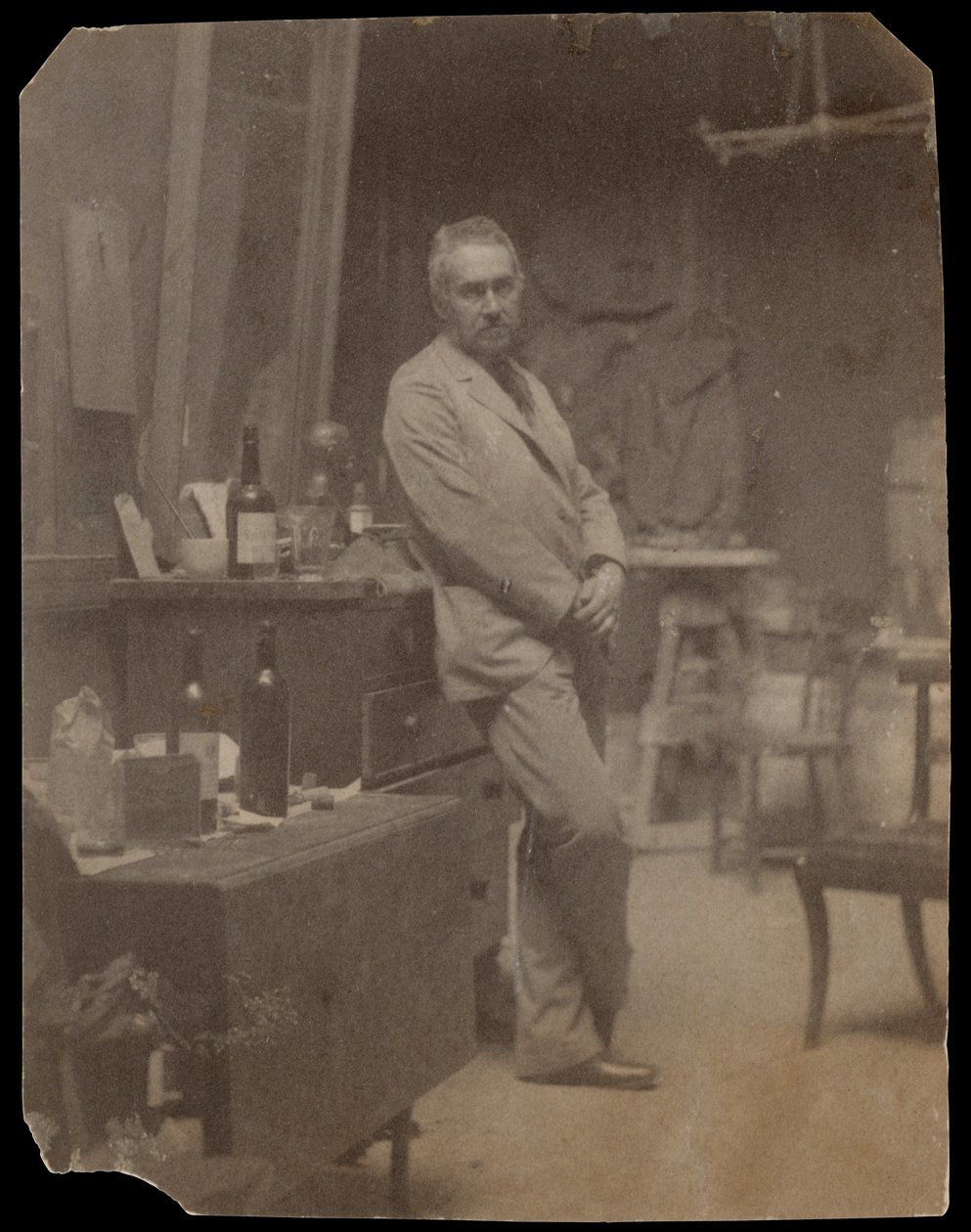 Otoportre, 1889-94., 1889-94. by Thomas Eakins