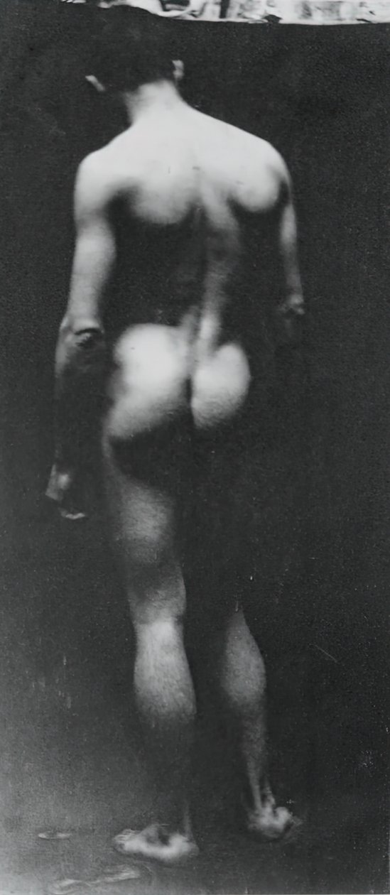 Ayakta Çıplak Samuel Murray, c. 1890-1892. by Thomas Eakins