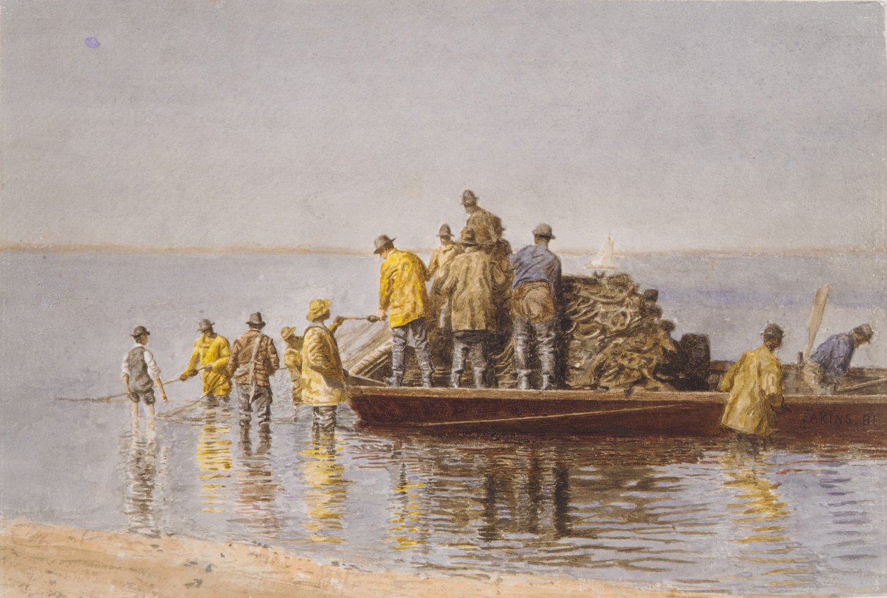 Ağı Ele Geçirmek, 1881. by Thomas Eakins