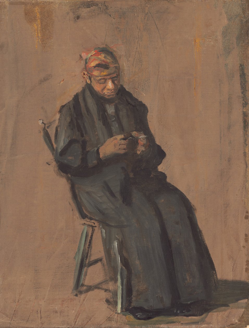 Rehber, c. 1908. by Thomas Eakins