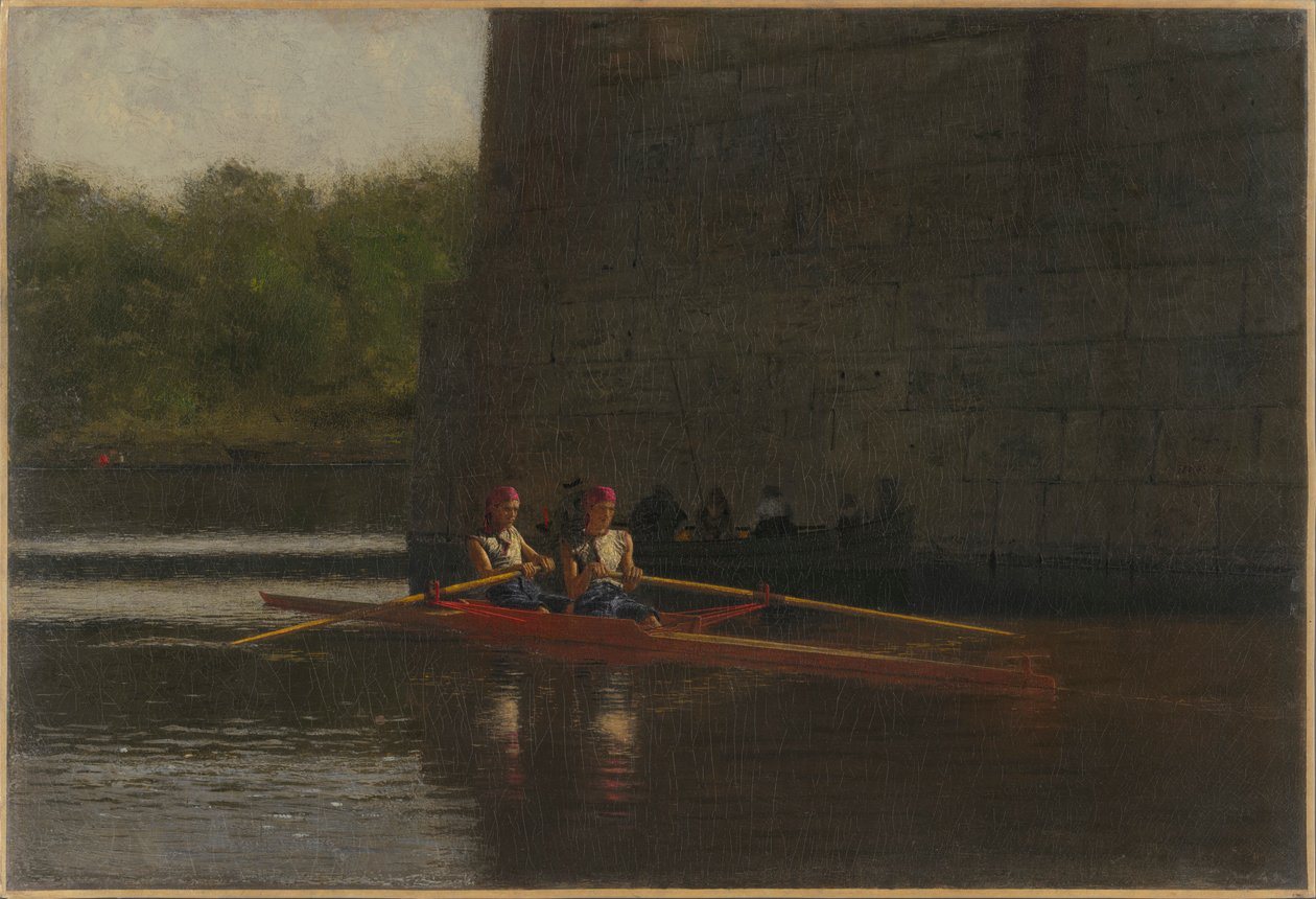 Kürekçiler (Schreiber Kardeşler) by Thomas Eakins