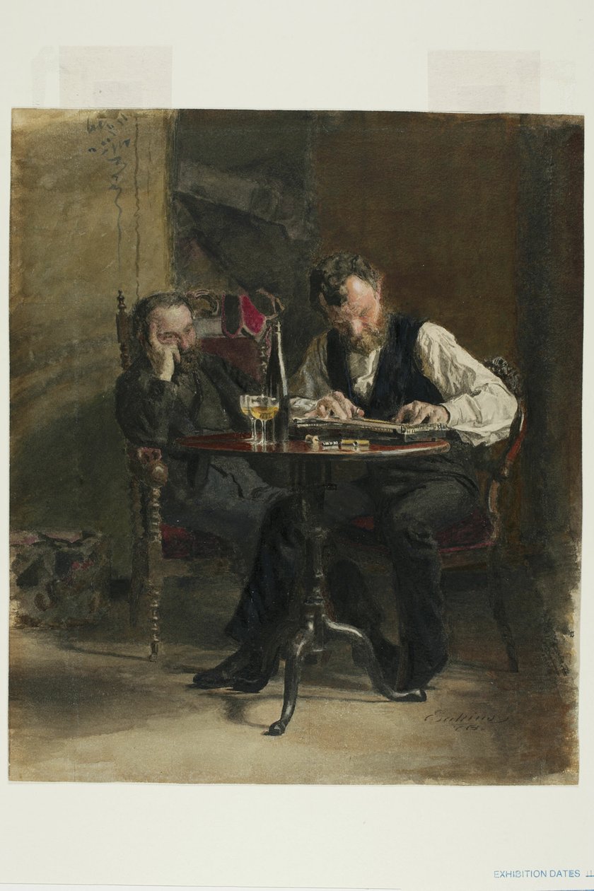 Kanun Oyuncusu by Thomas Eakins