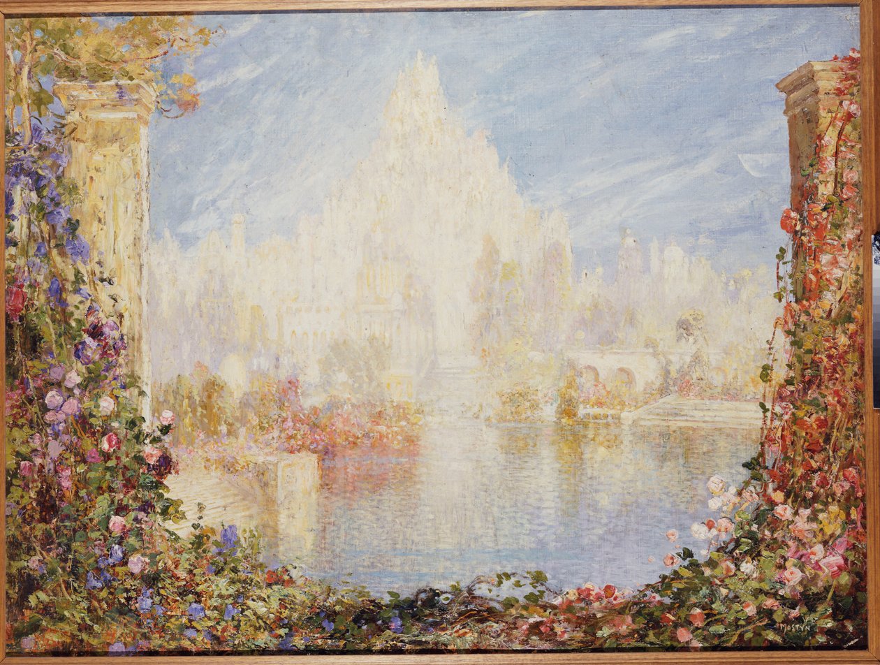 periler diyarı kalesi by Thomas Edwin Mostyn