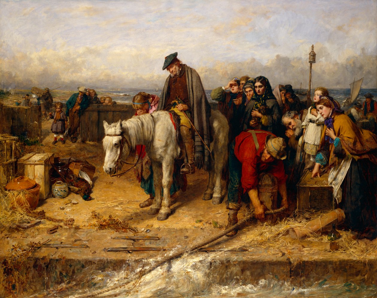 Klanın Sonuncusu by Thomas Faed