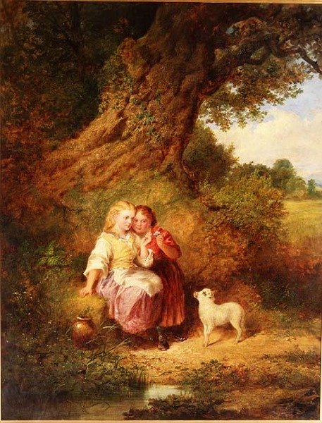 Evcil Kuzu by Thomas Faed