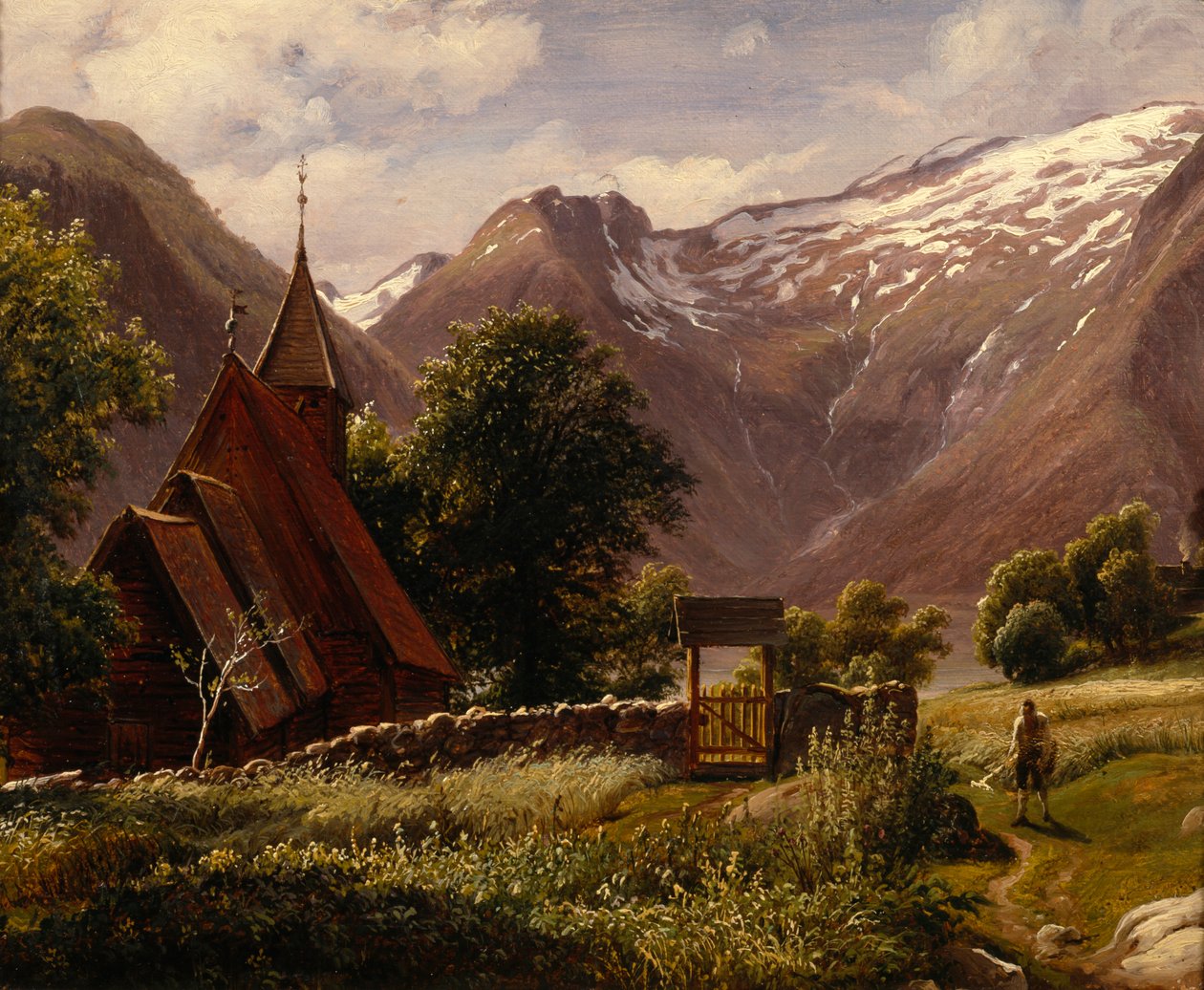 Yirmi Kilise, Balestrand by Thomas Fearnley