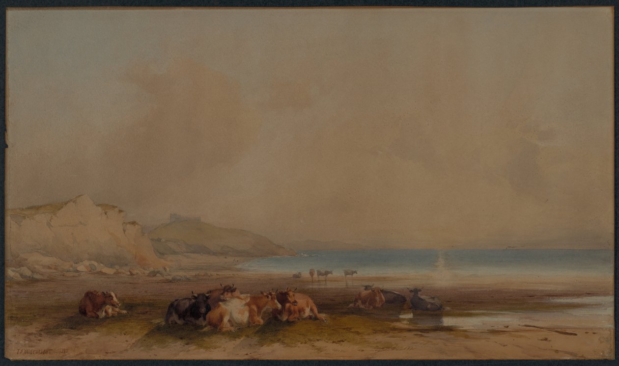 Manzara, 1885. by Thomas Francis Wainwright