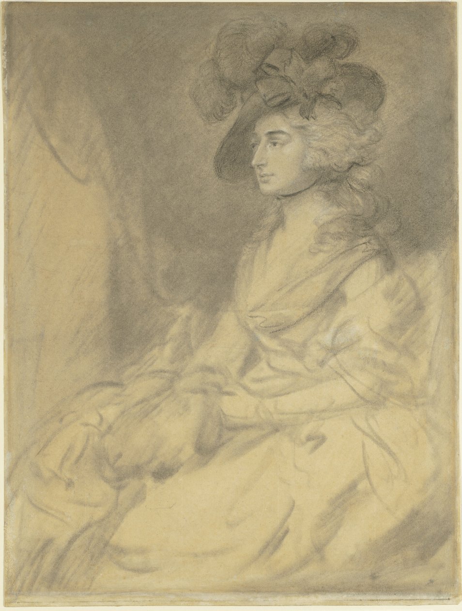 Bayan Sarah Siddons by Thomas Gainsborough