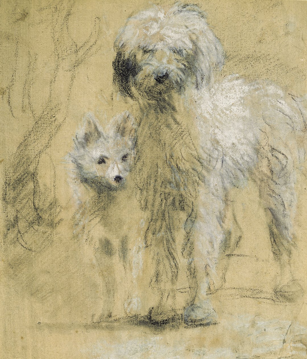 Tristram ve Fox by Thomas Gainsborough