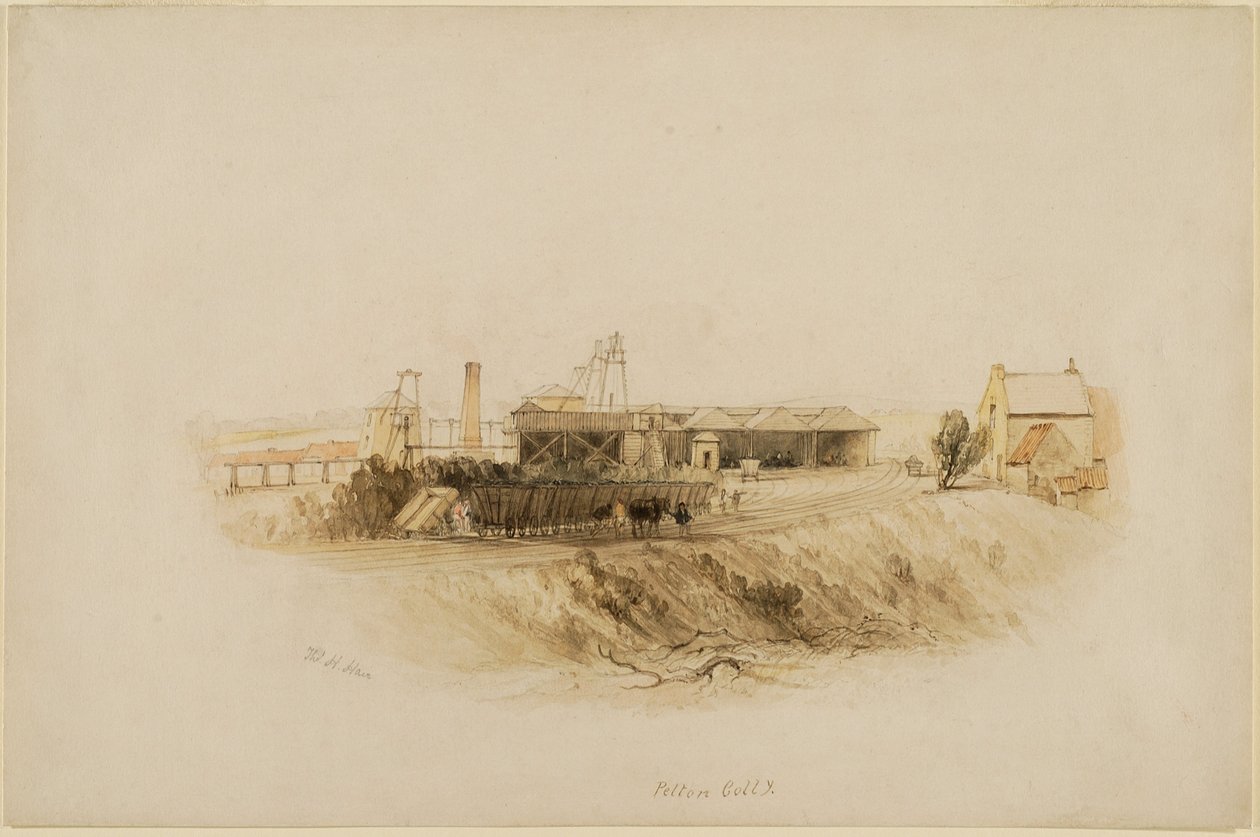 Pelton kömür ocağı by Thomas H. Hair
