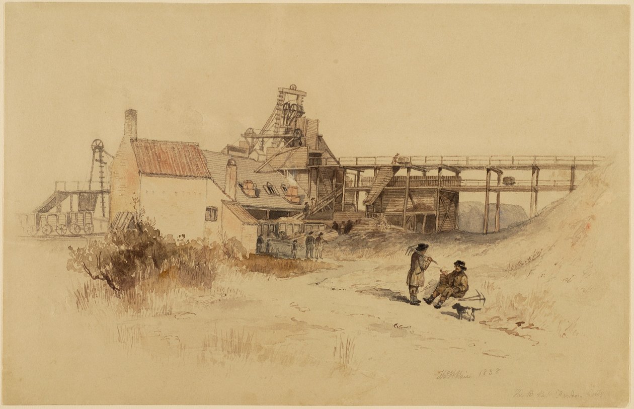 B Çukuru, Fawden Colliery by Thomas H. Hair