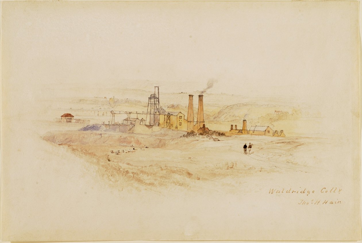 Waldridge kömür ocağı by Thomas H. Hair