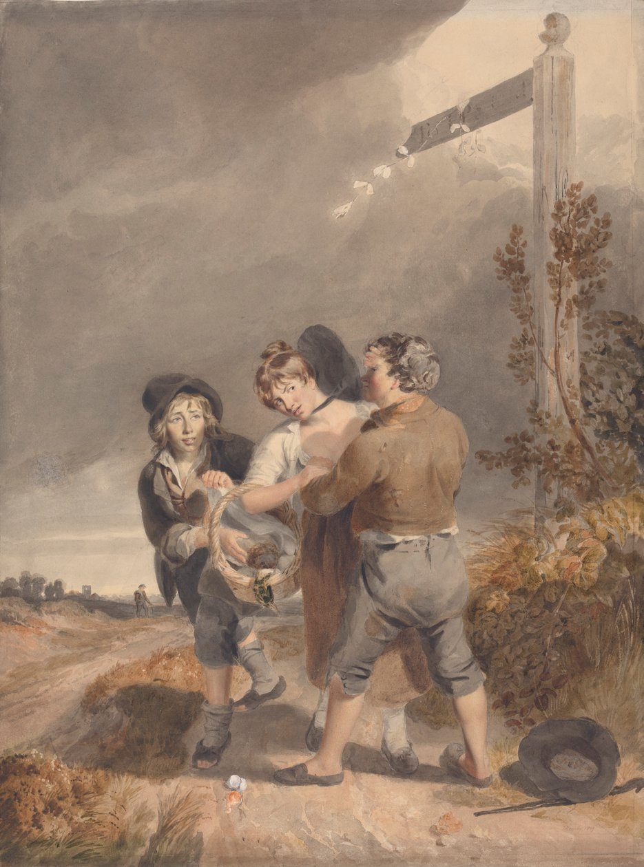 Pazar Kızını Soymak by Thomas Heaphy