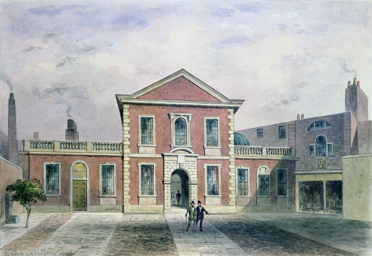 Berber Cerrahlar Salonu, 1846 by Thomas Hosmer Shepherd