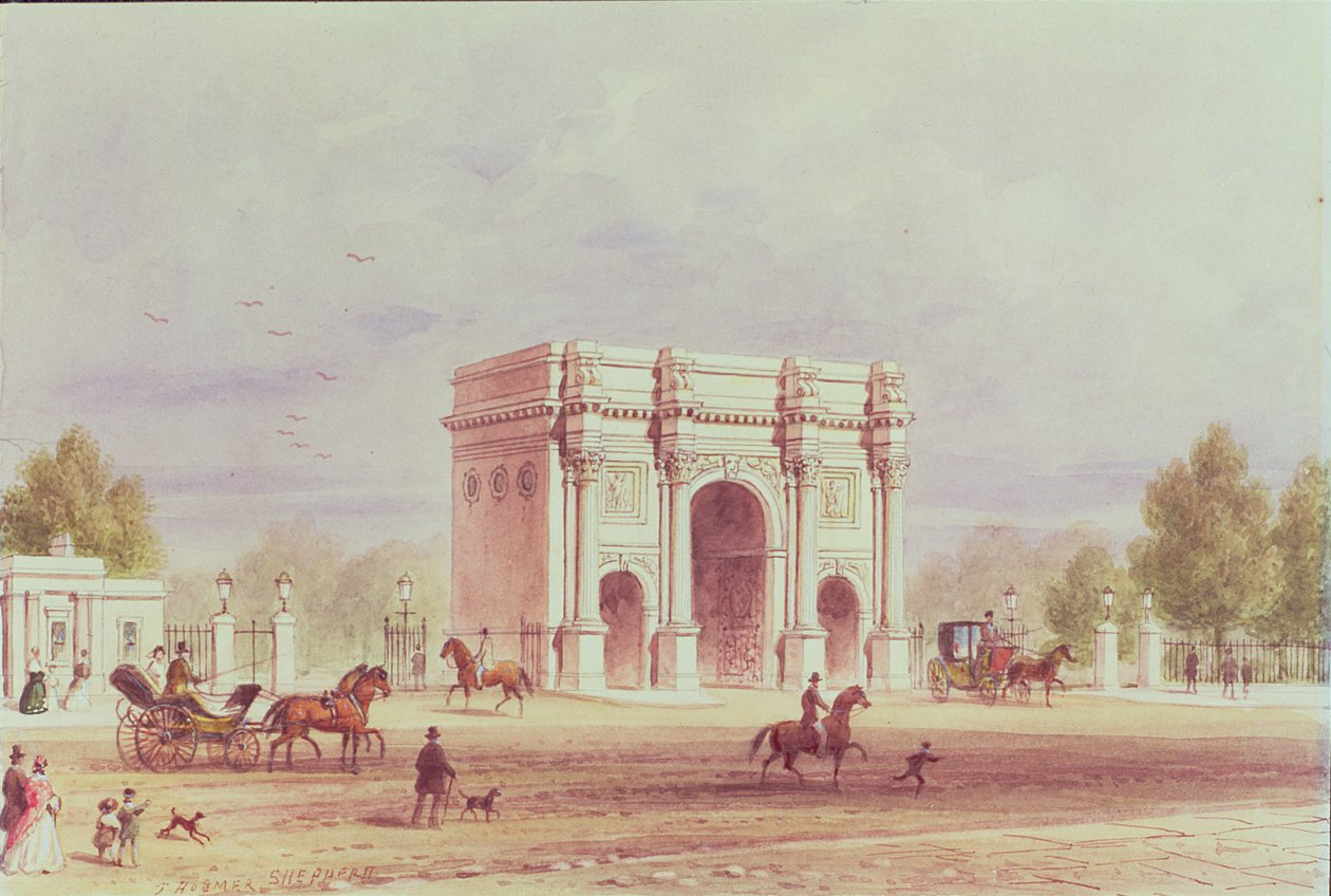 Mermer Kemer, c.1851 by Thomas Hosmer Shepherd