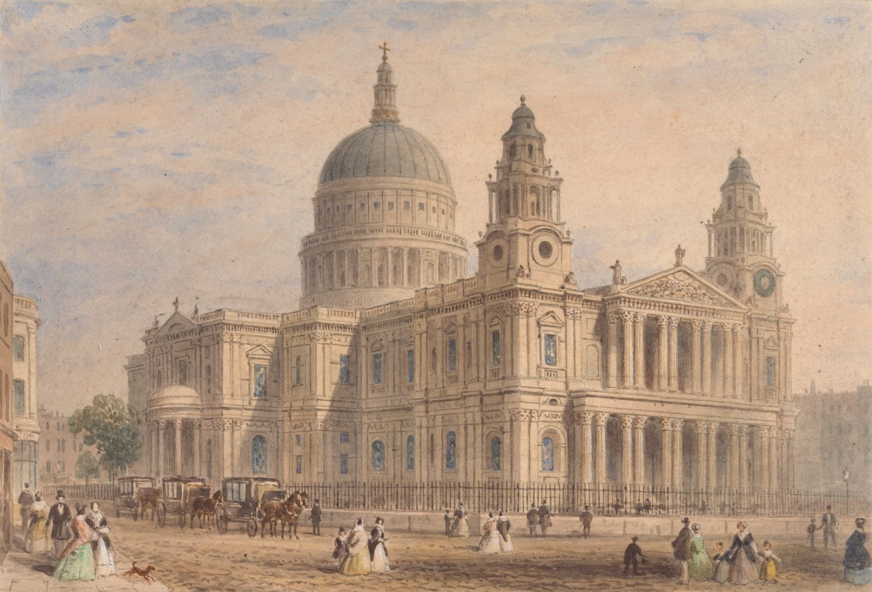 St Paul Katedrali by Thomas Hosmer Shepherd