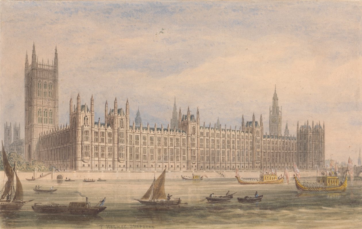 Parlamento Evleri by Thomas Hosmer Shepherd
